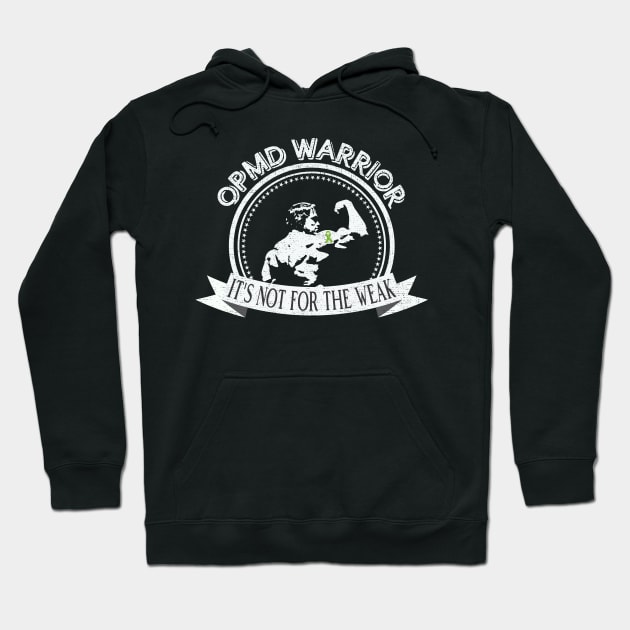 Oculopharyngeal Muscular Dystrophy OPMD Warrior - Awareness Hoodie by Mr_tee